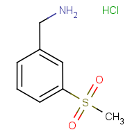 CAS:855267-50-4 | OR3206 | 3-(Methylsulphonyl)benzylamine hydrochloride