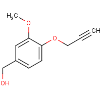 CAS:385383-48-2 | OR32118 | [3-Methoxy-4-(prop-2-yn-1-yloxy)phenyl]methanol