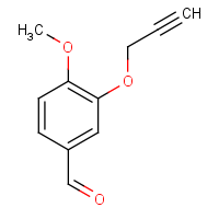 CAS: 145654-01-9 | OR32119 | 4-Methoxy-3-(prop-2-yn-1-yloxy)benzaldehyde