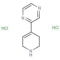 CAS: 2140866-93-7 | OR321213 | 2-(1,2,3,6-Tetrahydropyridin-4-yl)pyrazine dihydrochloride