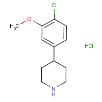 CAS:2168546-59-4 | OR321221 | 4-(4-Chloro-3-methoxyphenyl)piperidine hydrochloride