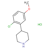 CAS:1044773-88-7 | OR321264 | 4-(2-Chloro-5-methoxyphenyl)piperidine hydrochloride
