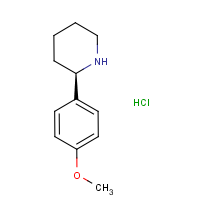 CAS:  | OR321268 | (R)-2-(4-Methoxyphenyl)piperidine hydrochloride