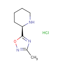 CAS: 1604285-69-9 | OR321283 | (R)-3-Methyl-5-(piperidin-2-yl)-1,2,4-oxadiazole hydrochloride