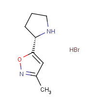 CAS: 2244064-23-9 | OR321285 | (S)-3-Methyl-5-(pyrrolidin-2-yl)isoxazole hydrobromide