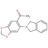 CAS:860611-32-1 | OR32129 | 1-[6-(2,3-Dihydro-1H-isoindol-2-yl)-2H-1,3-benzodioxol-5-yl]ethan-1-one