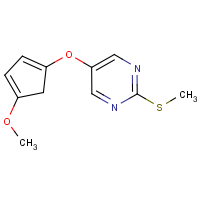 CAS:1245648-98-9 | OR321312 | 5-((4-Methoxycyclopenta-1,3-dien-1-yl)oxy)-2-(methylthio)pyrimidine