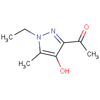 CAS: 1187732-72-4 | OR321317 | 1-(1-Ethyl-4-hydroxy-5-methyl-1H-pyrazol-3-yl)ethan-1-one
