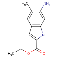 CAS: 1175787-04-8 | OR321321 | Ethyl 6-amino-5-methyl-1H-indole-2-carboxylate