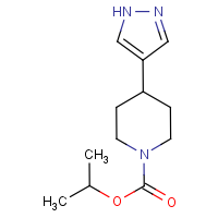 CAS: 1245645-53-7 | OR321357 | Isopropyl 4-(1H-pyrazol-4-yl)piperidine-1-carboxylate