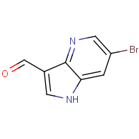 CAS: 1190312-27-6 | OR321373 | 6-Bromo-1H-pyrrolo[3,2-b]pyridine-3-carbaldehyde