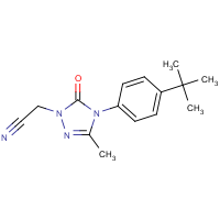 CAS: 860612-55-1 | OR32139 | 2-[4-(4-tert-Butylphenyl)-3-methyl-5-oxo-4,5-dihydro-1H-1,2,4-triazol-1-yl]acetonitrile