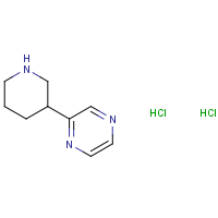 CAS:  | OR321421 | 2-(Piperidin-3-yl)pyrazine dihydrochloride