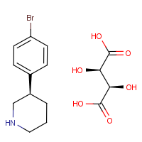 CAS: 2244064-18-2 | OR321441 | (R)-3-(4-Bromophenyl)piperidine (2R,3R)-2,3-dihydroxysuccinate