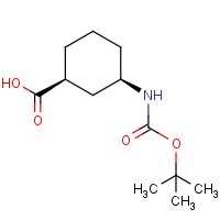 CAS: 222530-34-9 | OR321497 | (1S,3R)-3-((tert-Butoxycarbonyl)amino)cyclohexane-1-carboxylic acid