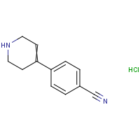 CAS: 437998-31-7 | OR321510 | 4-(1,2,3,6-Tetrahydropyridin-4-yl)benzonitrile hydrochloride