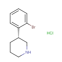 CAS: 1336565-35-5 | OR321522 | (R)-3-(2-Bromophenyl)piperidine hydrochloride