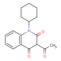 CAS:860649-19-0 | OR32153 | 3-Acetyl-1-cyclohexyl-4-hydroxy-1,2-dihydroquinolin-2-one