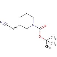 CAS: 1217710-12-7 | OR321533 | tert-Butyl (S)-3-(cyanomethyl)piperidine-1-carboxylate