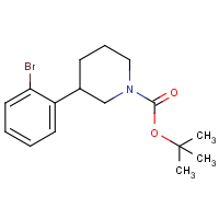 CAS: 1203683-54-8 | OR321536 | tert-Butyl 3-(2-bromophenyl)piperidine-1-carboxylate