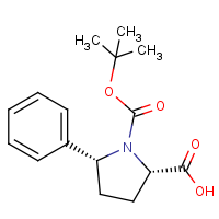 CAS: 221352-49-4 | OR321545 | (2S,5R)-1-(tert-Butoxycarbonyl)-5-phenylpyrrolidine-2-carboxylic acid
