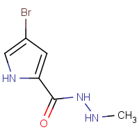 CAS: 923676-53-3 | OR32157 | 4-Bromo-N'-methyl-1H-pyrrole-2-carbohydrazide
