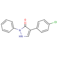 CAS: 400075-09-4 | OR32183 | 4-(4-Chlorophenyl)-2-phenyl-2,3-dihydro-1H-pyrazol-3-one