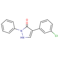 CAS: 64123-84-8 | OR32184 | 4-(3-Chlorophenyl)-2-phenyl-2,3-dihydro-1H-pyrazol-3-one