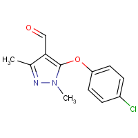 CAS: 109925-13-5 | OR32186 | 5-(4-Chlorophenoxy)-1,3-dimethyl-1H-pyrazole-4-carbaldehyde