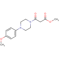 CAS: 303151-62-4 | OR32190 | Methyl 3-[4-(4-methoxyphenyl)piperazin-1-yl]-3-oxopropanoate