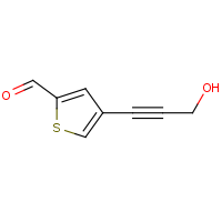 CAS:887405-37-0 | OR322251 | 4-(3-Hydroxyprop-1-yn-1-yl)thiophene-2-carbaldehyde