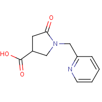 CAS: 845546-25-0 | OR322265 | 5-Oxo-1-(pyridin-2-ylmethyl)pyrrolidine-3-carboxylic acid