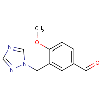 CAS:1019111-16-0 | OR322288 | 4-Methoxy-3-(1h-1,2,4-triazol-1-ylmethyl)benzaldehyde