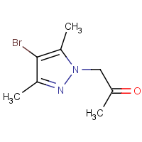 CAS: 1004017-87-1 | OR322450 | 1-(4-Bromo-3,5-dimethyl-1H-pyrazol-1-yl)acetone