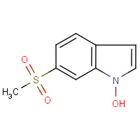 CAS: 170492-47-4 | OR3225 | 1-Hydroxy-6-(methylsulphonyl)-1H-indole