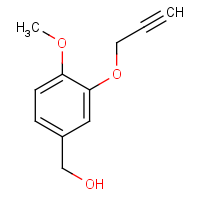 CAS:385383-49-3 | OR32250 | [4-Methoxy-3-(prop-2-yn-1-yloxy)phenyl]methanol
