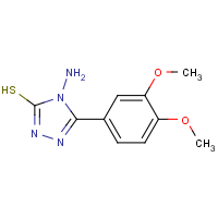 CAS: 125866-62-8 | OR322509 | 4-Amino-5-(3,4-dimethoxy-phenyl)-4H-[1,2,4]triazole-3-thiol
