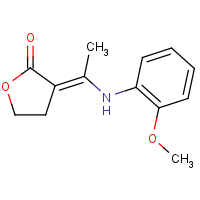 CAS:123438-75-5 | OR32255 | (3E)-3-{1-[(2-Methoxyphenyl)amino]ethylidene}oxolan-2-one
