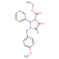 CAS:359436-85-4 | OR322576 | 1-(4-Methoxybenzyl)-3-hydroxy-4-ethoxycarbonyl-5-(3-pyridyl)-3-pyrrolin-2-one
