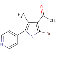 CAS: 202285-68-5 | OR322592 | 1-(2-Bromo-4-methyl-5-(pyridin-4-yl)-1H-pyrrol-3-yl)ethanone