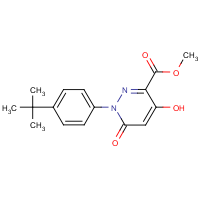 CAS: 303150-38-1 | OR322603 | Methyl 1-[4-(tert-butyl)phenyl]-4-hydroxy-6-oxo-1,6-dihydro-3-pyridazinecarboxylate
