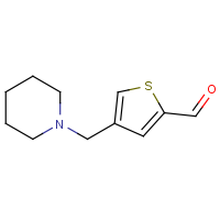 CAS: 893745-85-2 | OR322605 | 4-(Piperidin-1-ylmethyl)thiophene-2-carbaldehyde