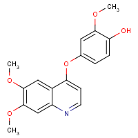 CAS: 1206970-71-9 | OR322616 | 4-(6,7-Dimethoxyquinolin-4-yloxy)-2-methoxyphenol