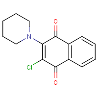 CAS: 1221-13-2 | OR32263 | 2-Chloro-3-(piperidin-1-yl)-1,4-dihydronaphthalene-1,4-dione