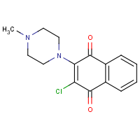 CAS:6312-48-7 | OR32264 | 2-Chloro-3-(4-methylpiperazin-1-yl)-1,4-dihydronaphthalene-1,4-dione