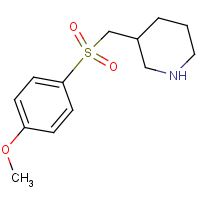 CAS: 1017197-15-7 | OR322675 | 3-((4-Methoxyphenylsulfonyl)methyl)piperidine