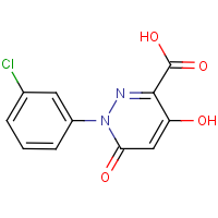 CAS: 339029-56-0 | OR322681 | 1-(3-Chlorophenyl)-4-hydroxy-6-oxo-1,6-dihydro-3-pyridazinecarboxylic acid