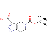 CAS: 518990-56-2 | OR322688 | 5-(tert-Butoxycarbonyl)-4,5,6,7-tetrahydro-1H-pyrazolo[4,3-c]pyridine-3-carboxylic acid