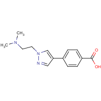 CAS: 1206970-25-3 | OR322691 | 4-(1-(2-(Dimethylamino)ethyl)-1H-pyrazol-4-yl)benzoic acid