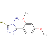CAS: 503004-44-2 | OR322696 | 4-Amino-5-(2,4-dimethoxyphenyl)-4H-1,2,4-triazole-3-thiol